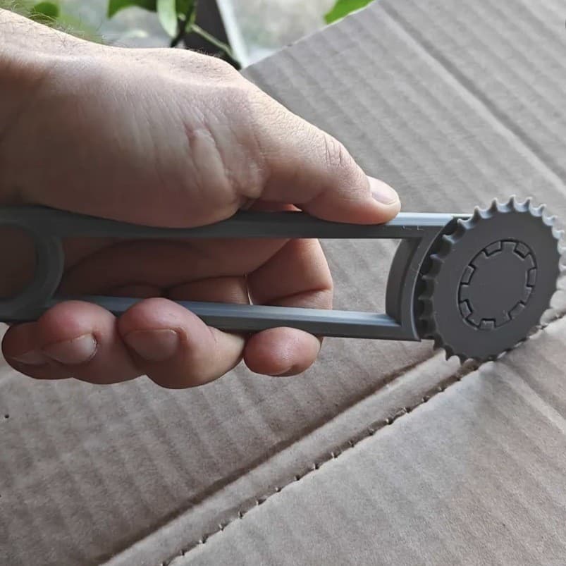 Perfurador de caixas de papelão para uso doméstico, divisor de caixas de papelão e ferramenta de dobragem, ferramenta ma