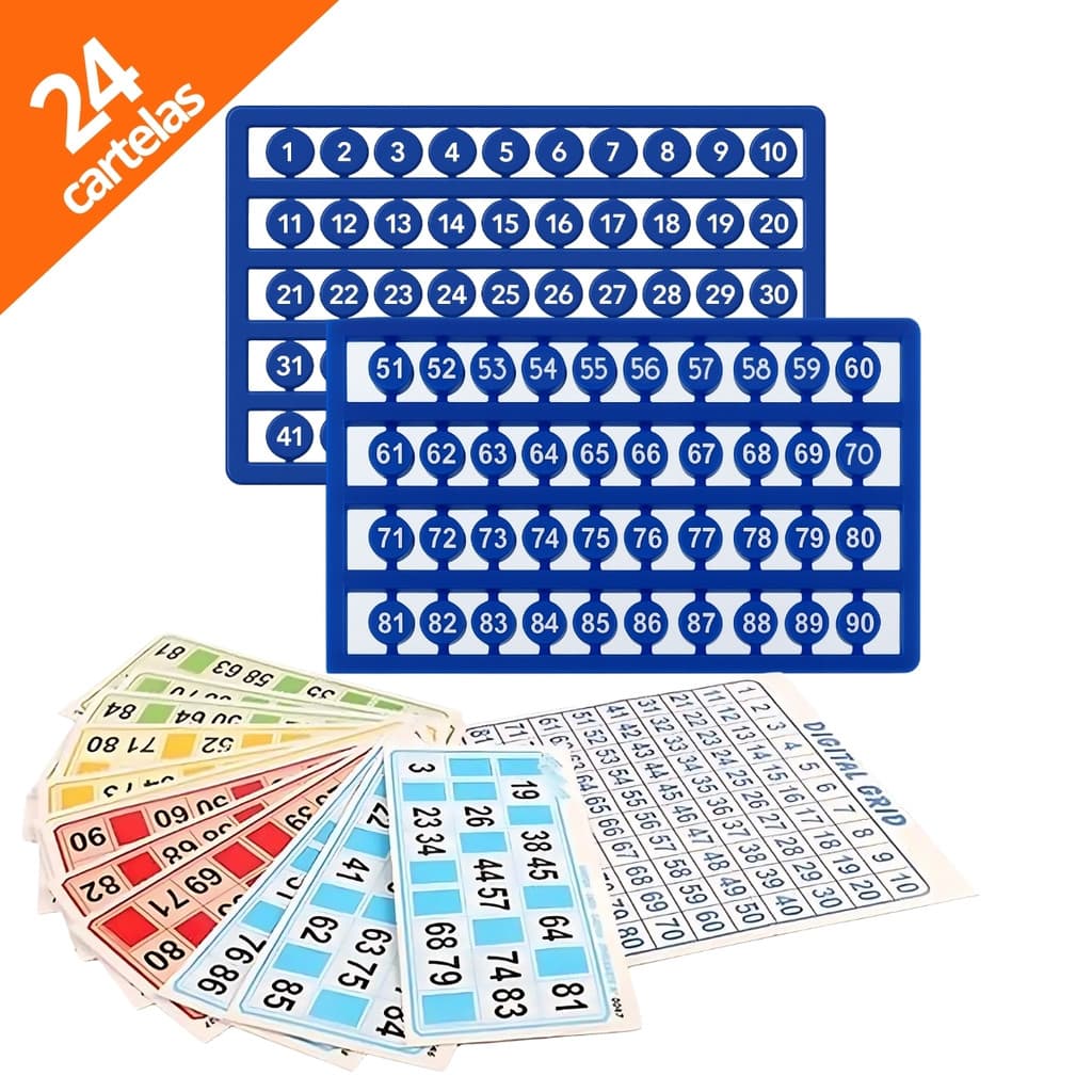 Jogo Bingo Classico Educativo Para Diversao Em Familia
