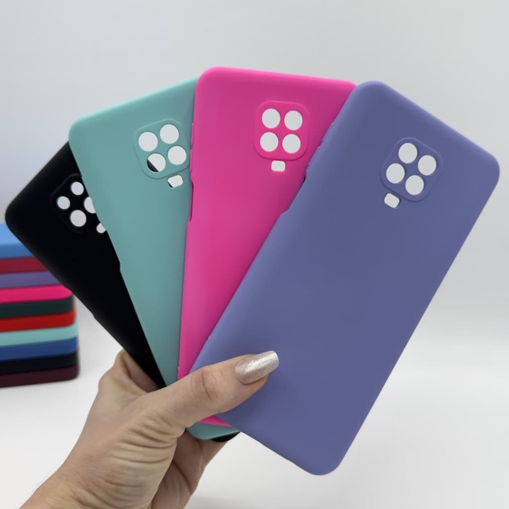 Capa Para Xiaomi Note 9S Silicone Aveludada Capinha de Celular