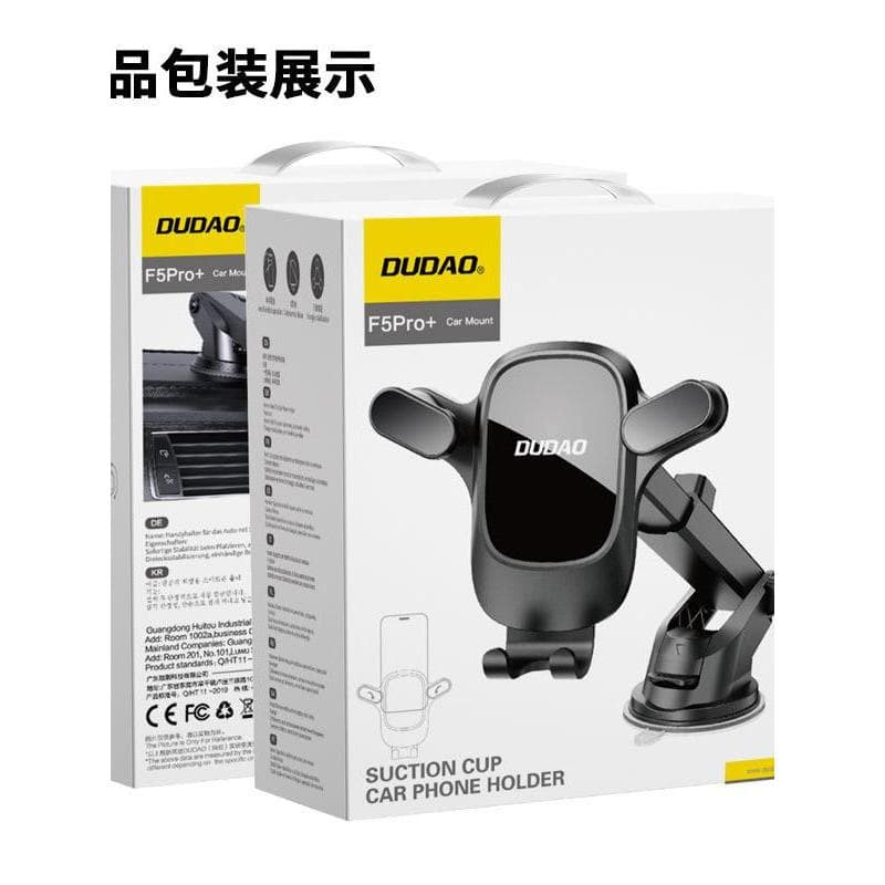 Único F5Pro + ventosa tipo suporte do telefone do carro saída de ar painel do carro navegação por gravidade suporte do c