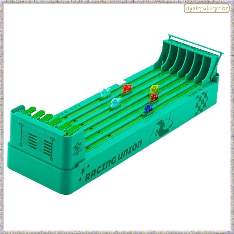 [Fsp] Jogo De Corrida De Cavalos Elétricos Tabuleiro Mesa Eletrônico Conjunto De Máquina Jogos Para Festas Em Família