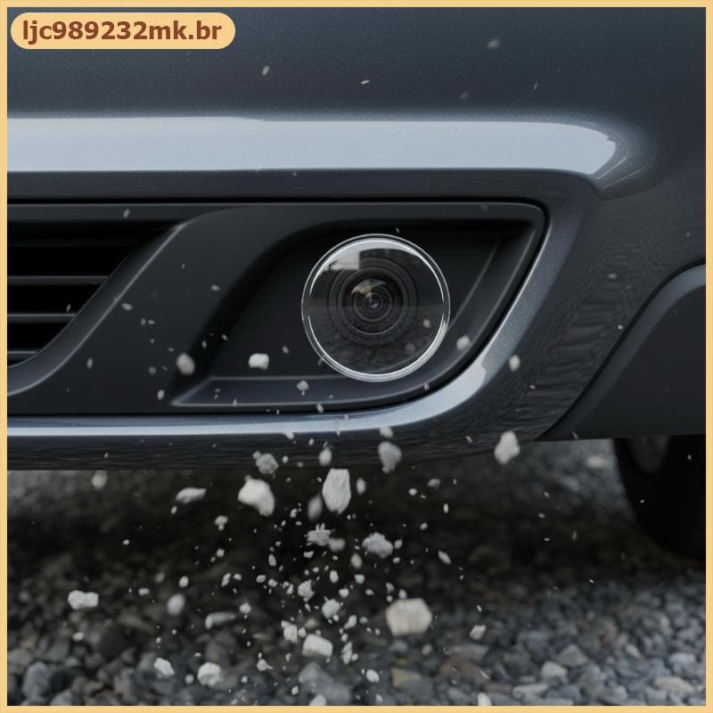 [MYBR] 10 Pcs Protetor De Lente De Câmera De Carro Universal Vista Traseira Baup Capa Repelente De Água HD Contra Riscos