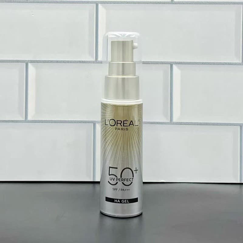 2026 Novo Estilo - L'Oreal Pequeno Tubo de Prata Creme Protetor Solar Hidratante Facial Loção Protetor Solar Anti-Ultrav