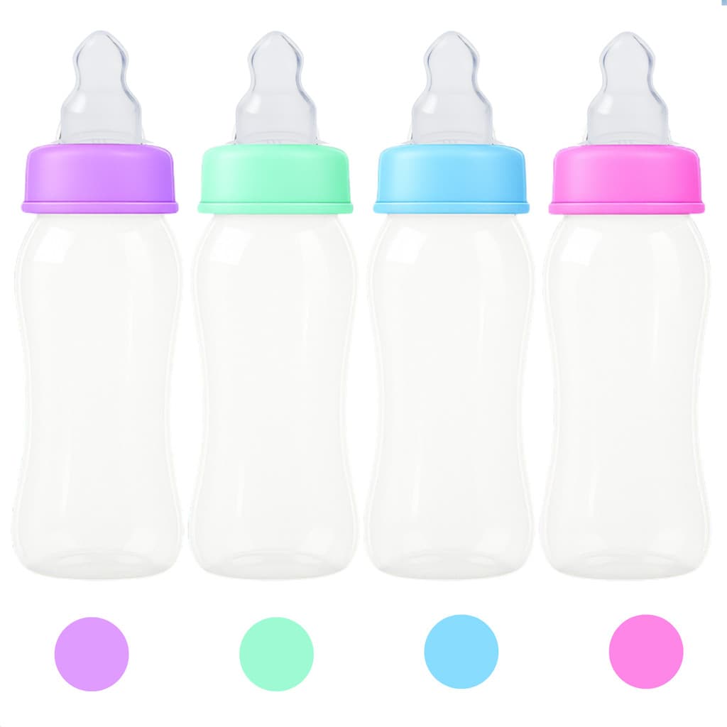 Kit 12 Mamadeiras Mamita 240ml Bico Anatômico Atacado Revenda Mamadeira Bebê Enxoval