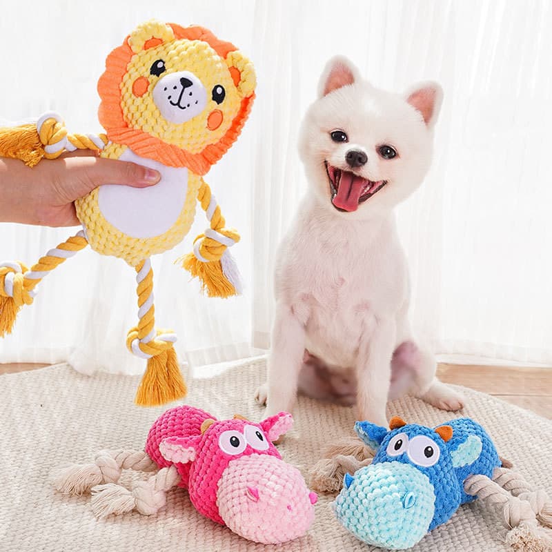 Brinquedos Cachorro De Pelúcia Para Animais De Estimação Resistente À Mordida Brinquedo