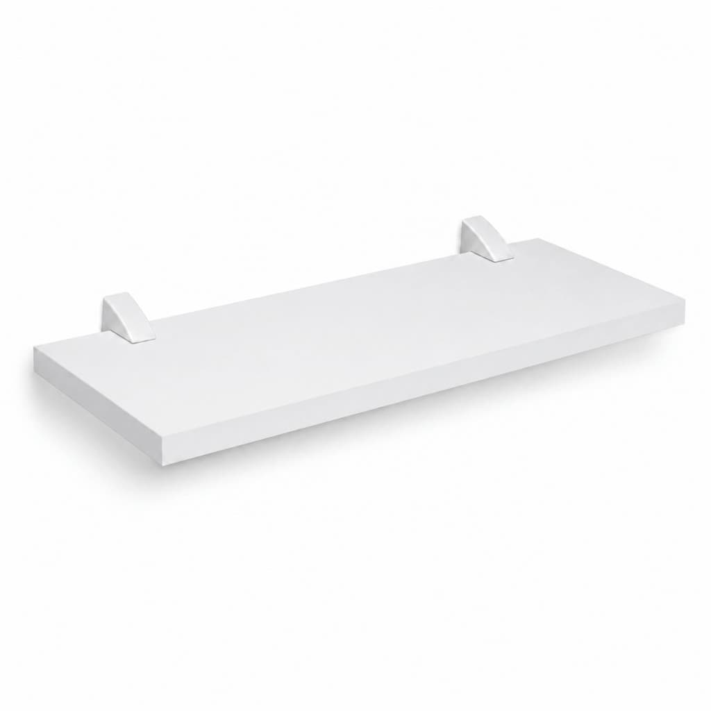 Prateleira Branca de Parede 20x60cm Suporte Concept Multiuso
