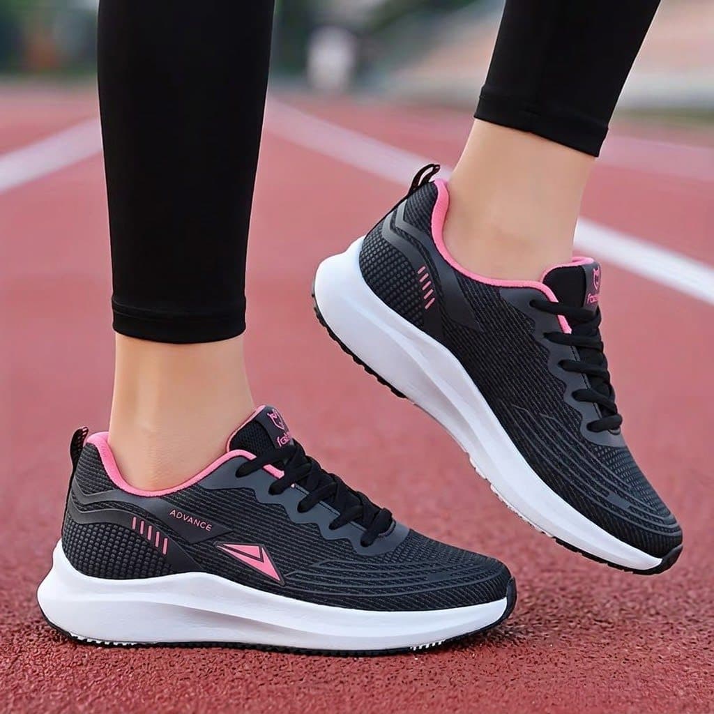 Tênis Feminino Masculino Para Corrida Esportivo Leve e Confortável