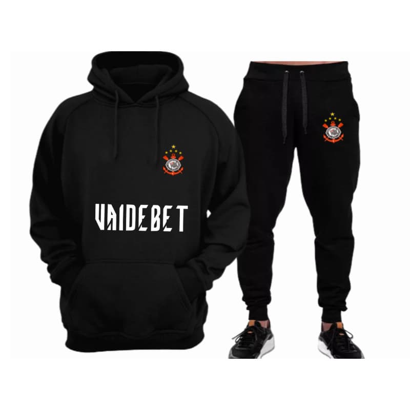 Conjunto Moletom Adulto e Infantil – Blusa de Frio Canguru Unissex  tamanho 04 ao16 adulto  P M G GG