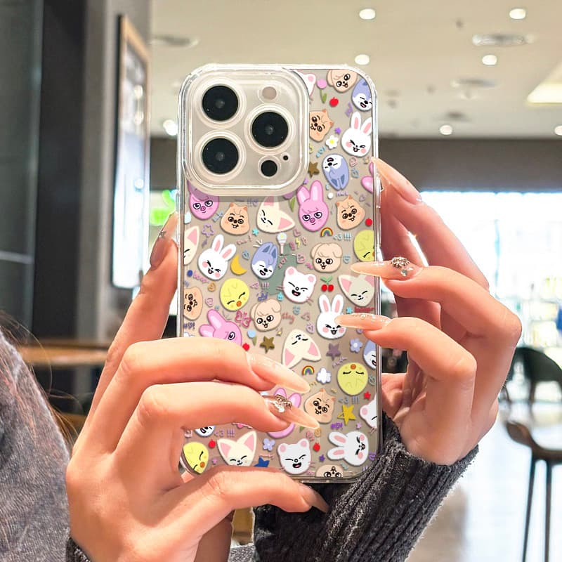 Capinha celular Stray Kids para moto g54 g22 g24 g34 g52 g60 g84 e22 e40 g14 g10 g20 g30 anti impacto