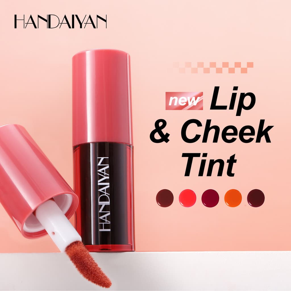 [XT] Tinta Labial HANDAIYAN Matte Não Sai Longa Duração Não Transfere Batom Líquido