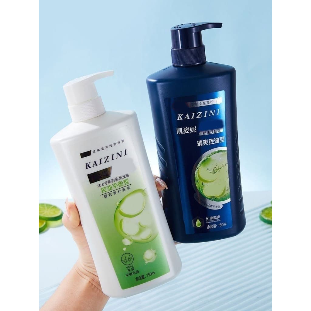 Refrescante controle de óleo Anti-caspa shampoo loção Multi-efeito balanceamento hidratante senhoras fragrância de longa