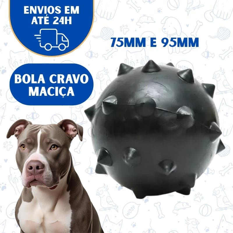Mordedores Brinquedo Profissionais Para Cachorro – Borracha Maciça e Alta Durabilidade