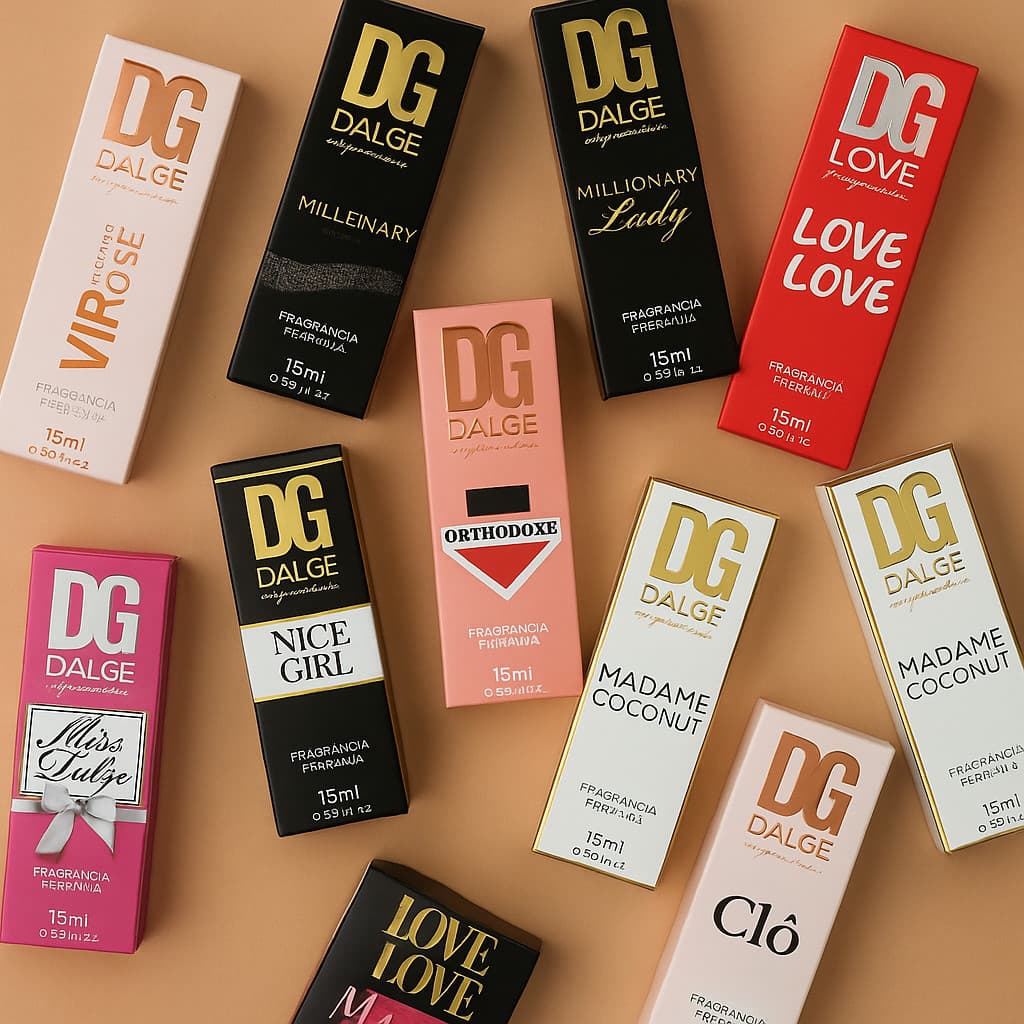 Perfume de Bolso Importado Feminino Alta Fixação 15ml - Dalge