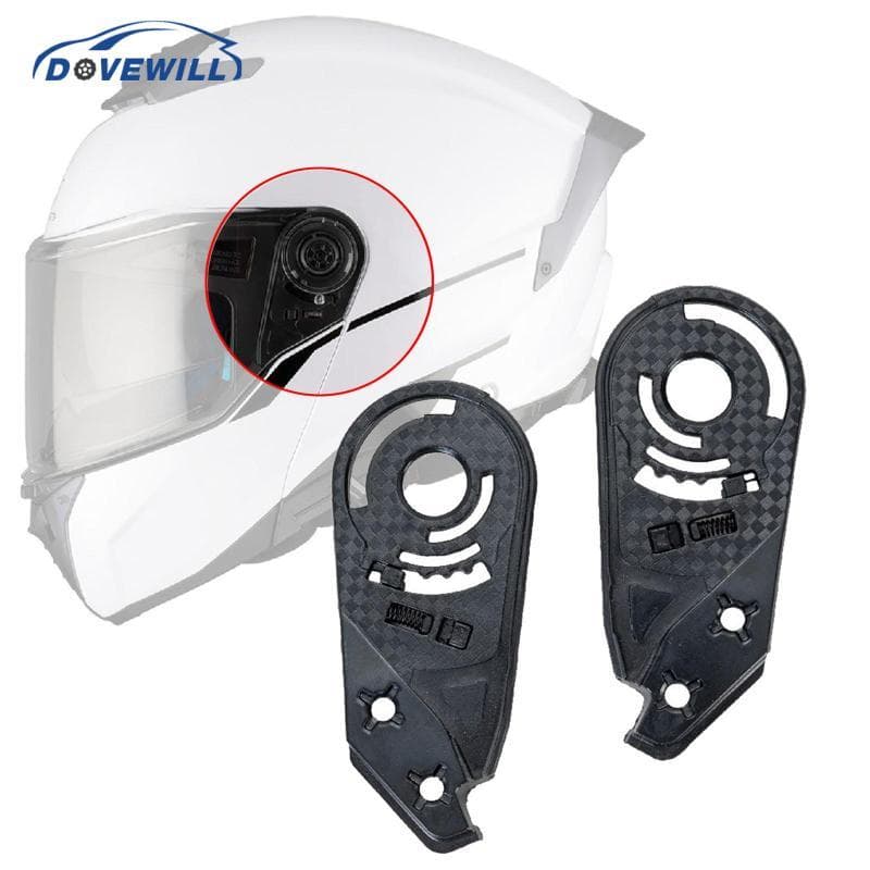 [Dovewill] Componente De Reparo Da Base Lente Do Capacete De Moto , Montagem Fácil Para Xlite , Acessório Modular De
