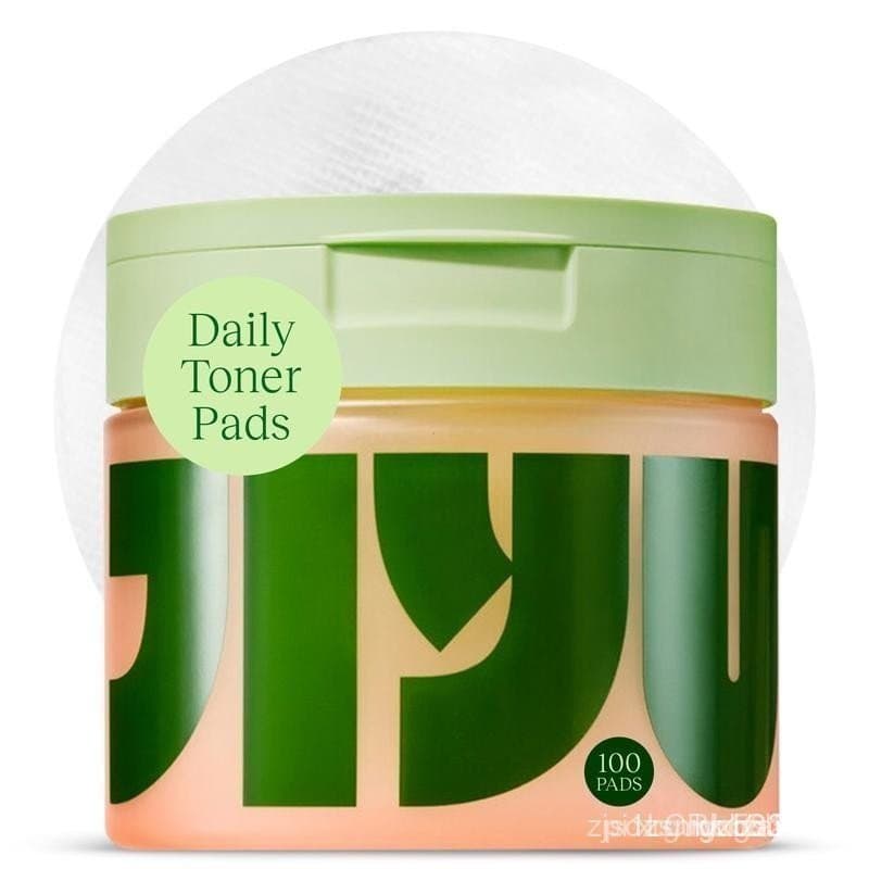 Jiyu Korean Skincare - Discos Tonificadores Anti-Idade, contendo Karacal Mucin 22PY, reduz manchas e rugas.
