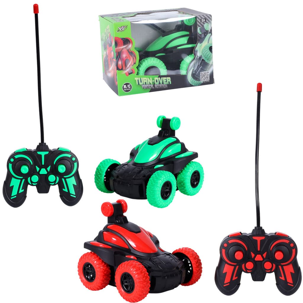 Carrinho Controle Remoto Acrobático Stunt Car Gira 360