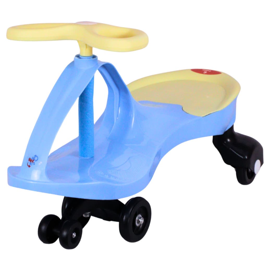 Carrinho Rolimã Infantil Super Car Azul com Volante 360 - Castela