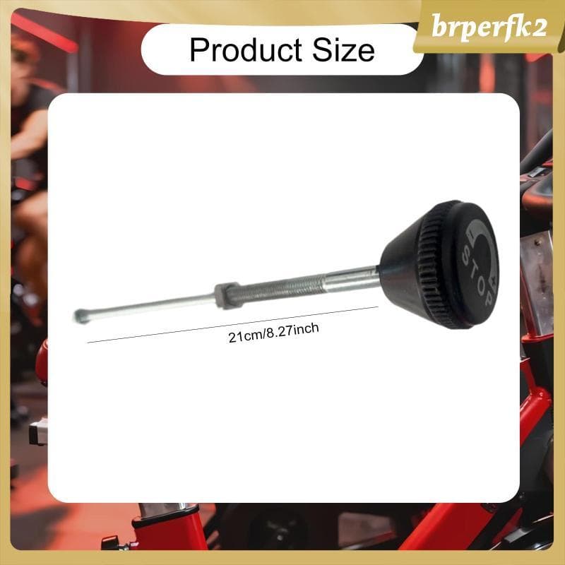 [Brperfk2] Substituição Do Conjunto Da Alavanca Freio Bicicleta Ergométrica Barra De Resistência De Metal Resistente Par