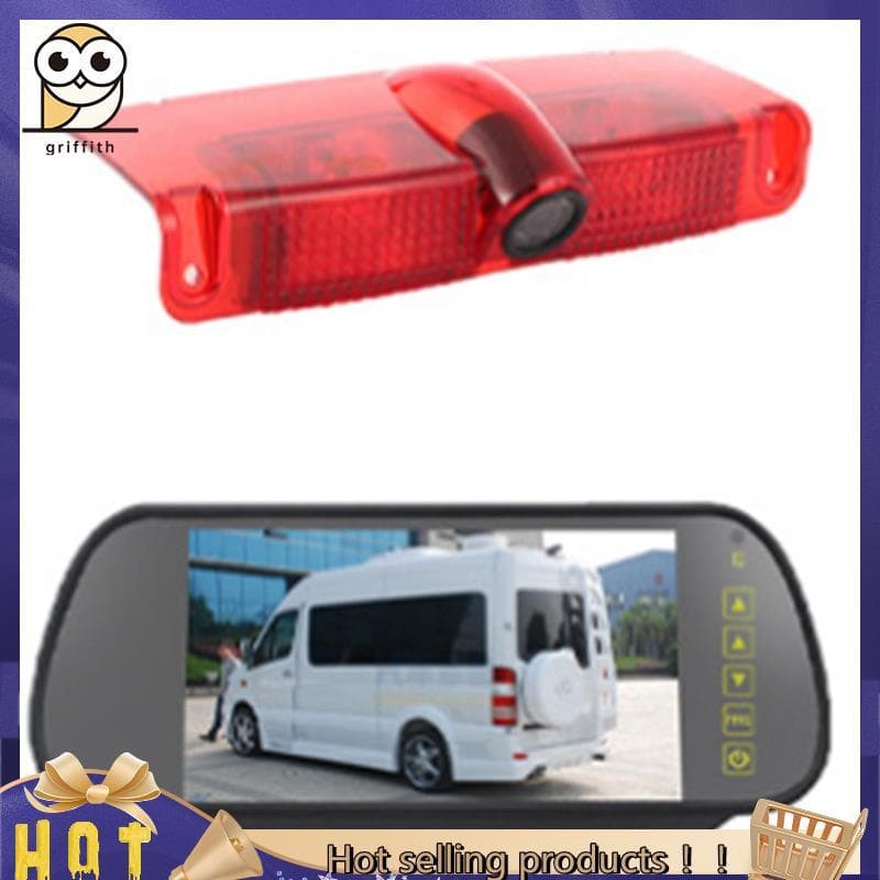 Luz De Freio Da Câmera De Visão Traseira Para Van Expressa , Peças De Reposição Carro + Display De 7 "