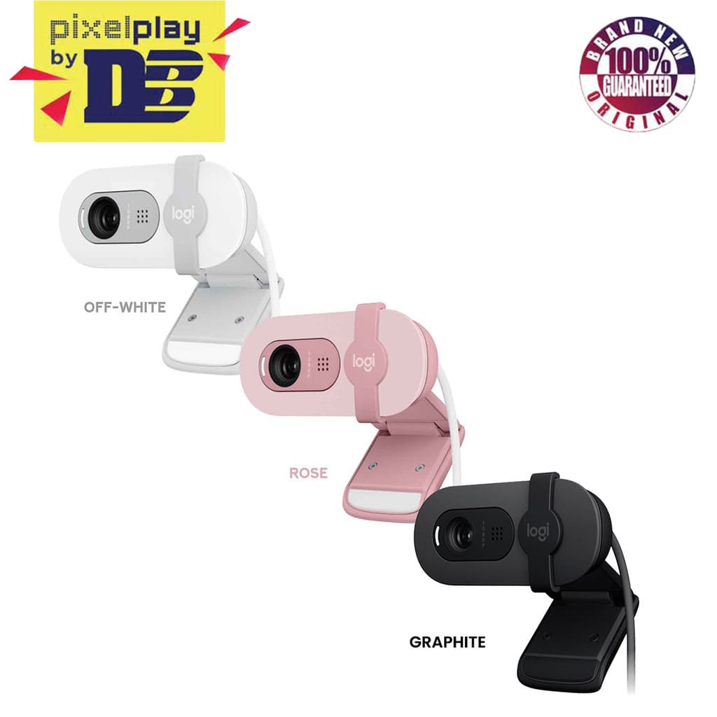 Câmera Web Logitech Brio 100 Full HD 1080P