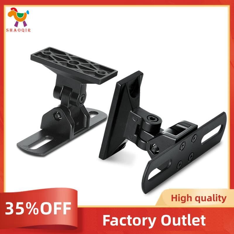 2 Pçs Fixado Na Parede Estante Suporte Estúdio Monitor Stands Suportes De Montagem Prateleira Fácil Instalar De Usar