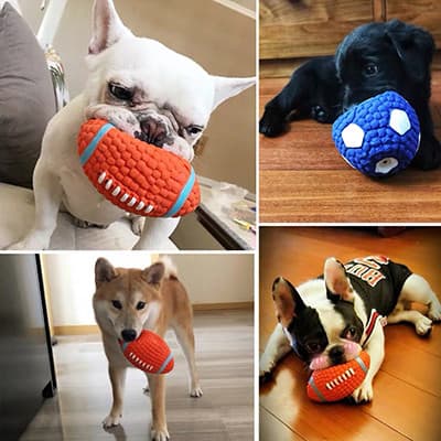 Brinquedos para cães, brinquedos ecológicos com som, pelúcia, buldogue francês, filhote de cachorro, Golden Retriever, g
