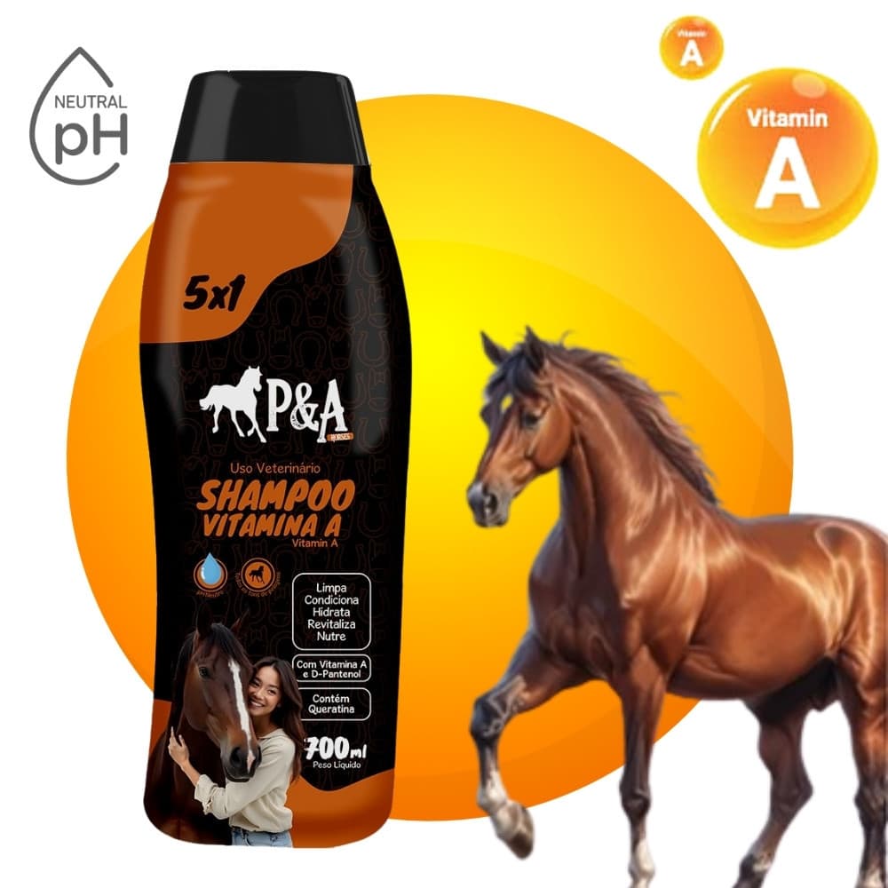 Shampoo Para Cavalos Cabelos Fortes Bomba Cresce Cabelos Humano Vitamina A