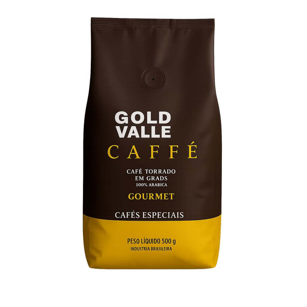 Café em Grão Gold Valle 500 gramas Café Gourmet 100% Arábica