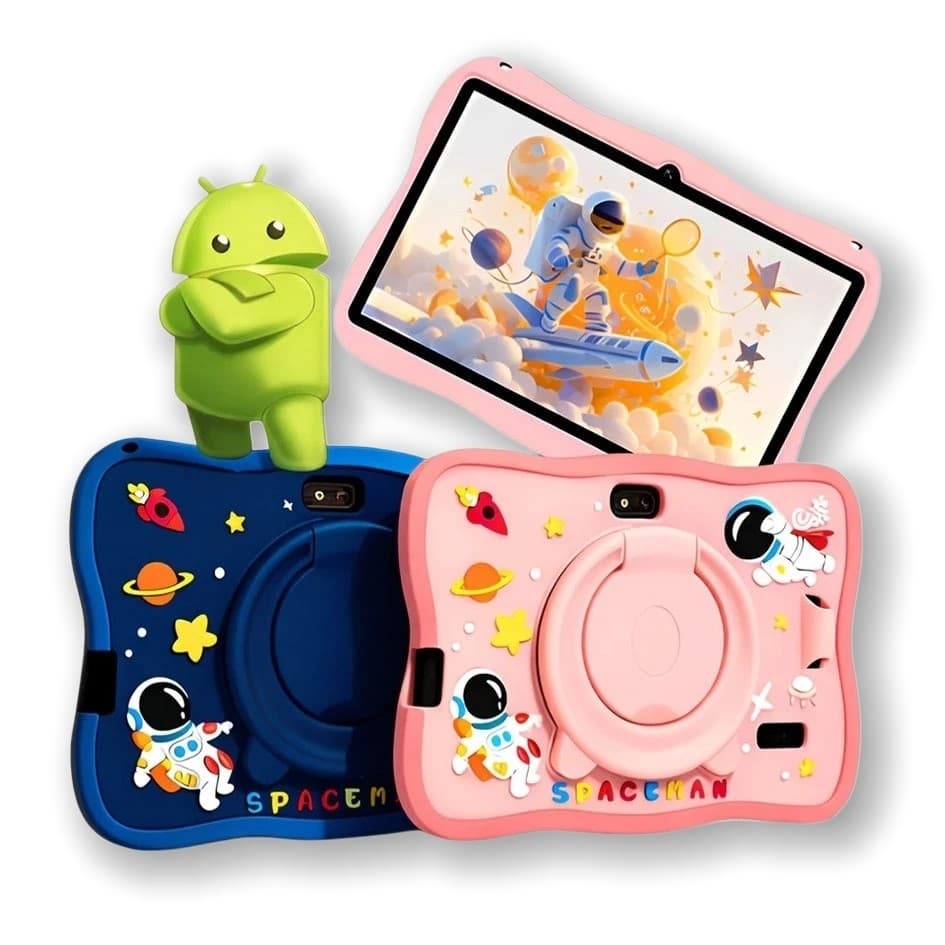 Tablet Infantil Kids 7 Polegada com wifi bluetooth Android Super Resistente Smart REAL