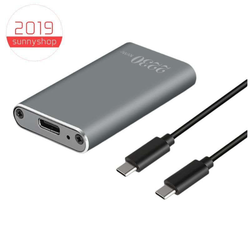 [Bestseller S] M . 2 NVMe SSD Gabinete Alumínio Tipo C 3.2 Gen2 10Gbps Case Para 2230 Estojo De Armazenamento Externo Po