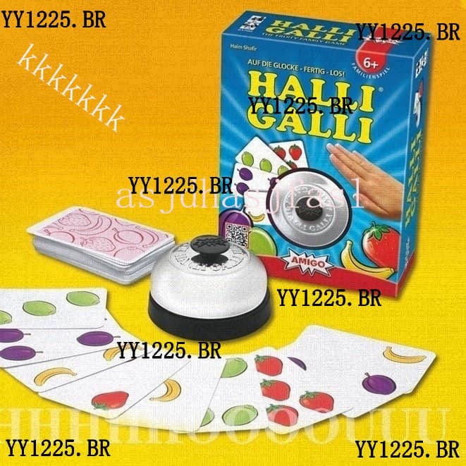O Jogo De Tabuleiro AMIGO Halli Galli Completo Em Bell , Los Angeles ! Jogos De Cartas Para As Famílias Das Crianças
