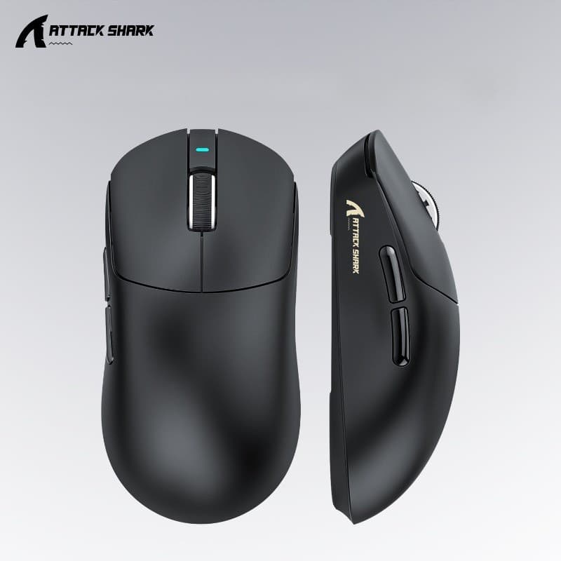 Ataque Tubarão X8PRO X8Ultra 8k Mouse Sem Fio PAW3395/3950 26k/30DPI 500mAh 1k Com X8SE X8Plus Gaming Acessórios Para PC