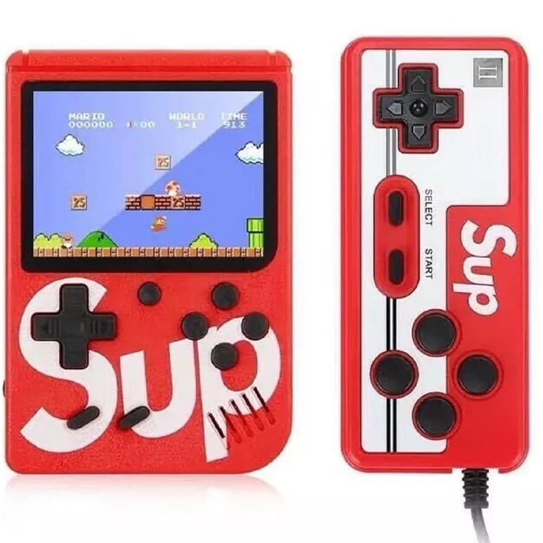videogame retro 400 em 1 com controle para 2 jogadores infantil e adulto