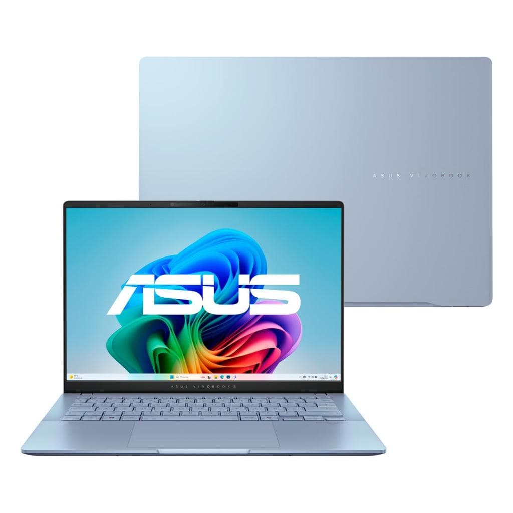 Notebook ASUS Vivobook S14 OLED S5406SA Intel Core Ultra 7 258V 32Gb Ram 1TB SSD Win11 Home  14" FHD 120Hz Blue - PP097W