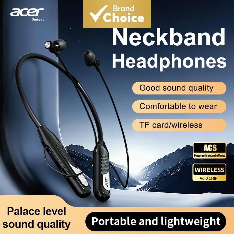 Fones de Ouvido Bluetooth Acer OHR635, Fones de Ouvido Estéreo TWS, Tipo-C para Carregamento, Fones de Ouvido Sem Fio