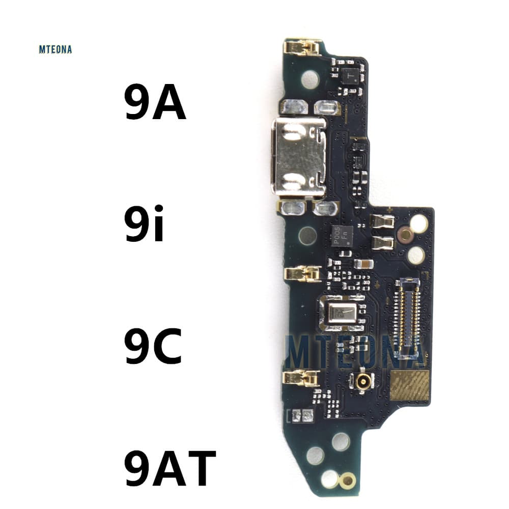 Para Xiaomi Redmi 9 9A 9i 9AT 9C Placa De Porta Carregamento USB Conector Cabo Flexível Peças Reparo Smartphone