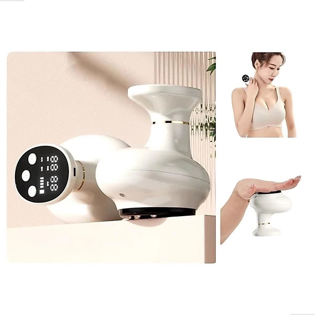 Massageador Sucção Ventosa a Vácuo - Corporal Elétrico Ventosaterapia CLICK TECH