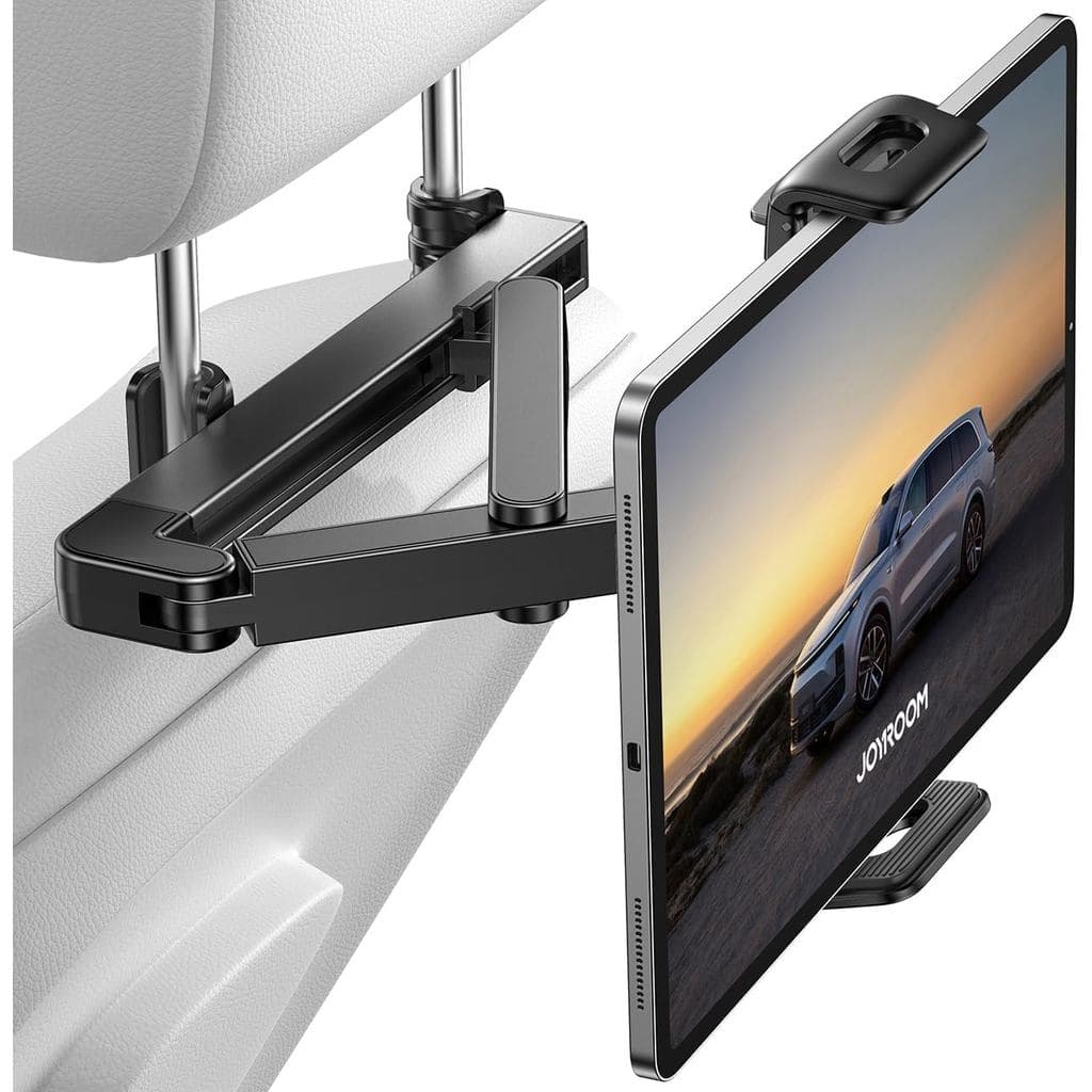 Suporte para Tablet iPad JOYROOM para Encosto de Cabeça de Carro, [Estrutura Triangular] Suporte para iPad no Banco Tras