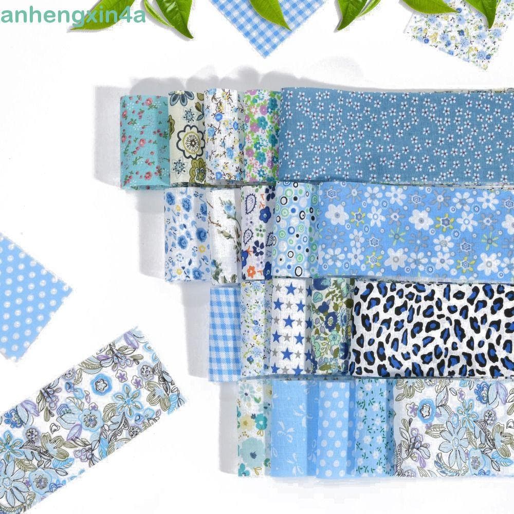 ANHENGXIN 40 Pcs Tecido Patchwork , De Algodão Floral Rolo De Geléia DIY Material De Costura Impresso Colorido