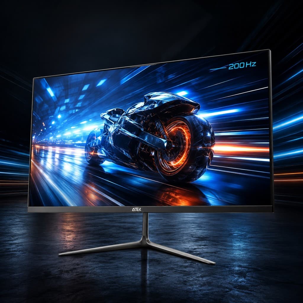 Monitor Gamer Aitek DELTA-M2413A 23,8 Polegadas Full HD 200Hz 1ms HDMI DisplayPort