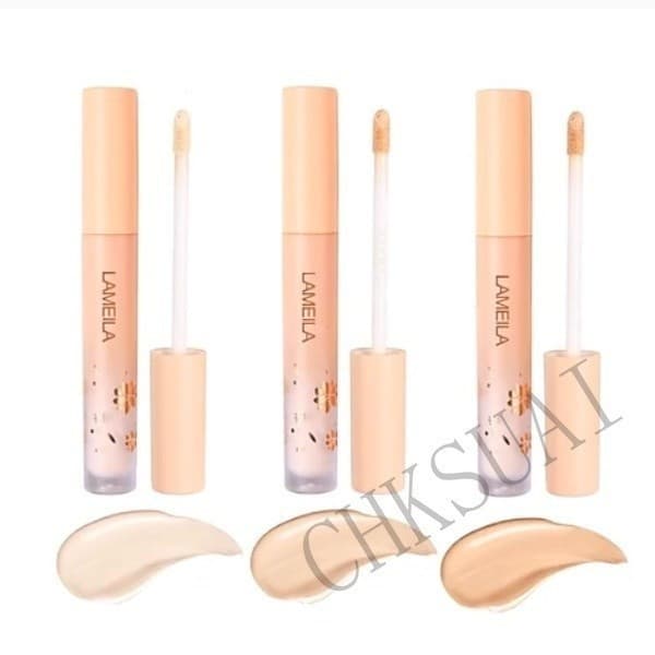 LAMEILA Corretivo Líquido Para Olhos Natural Cobertura Facial Olheiras Acne Anti-Vermelhidão Base De Maquiagem Creme Cos