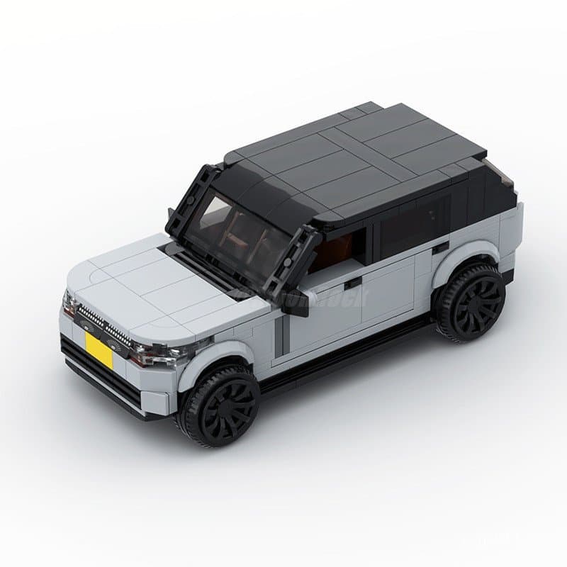 Blocos de montar MOC compatíveis com LEGO 73884 Land Rover Range Rover 400PS Off-Road, modelo de montagem da série de ve