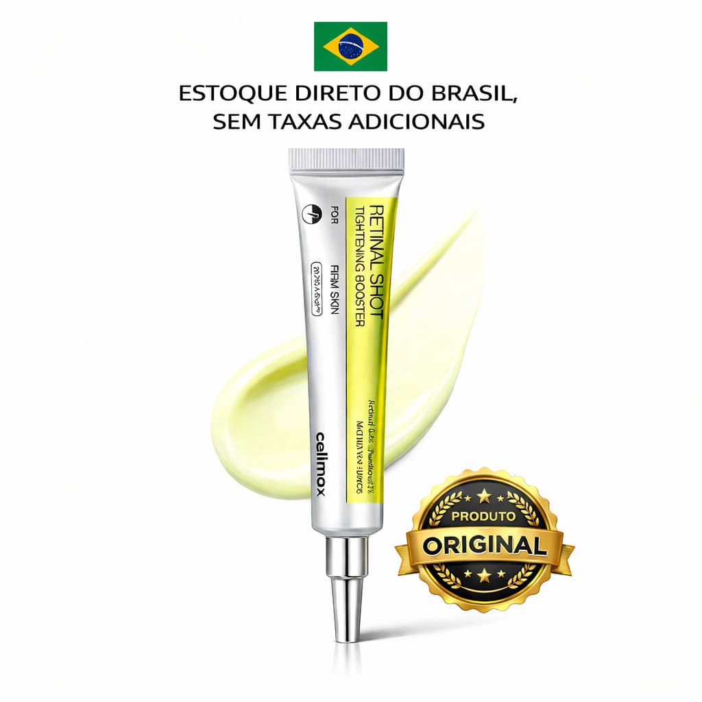 Celimax Retinal Shot 15ml Sérum Facial Retinal 0,1% Anti-idade Antirrugas Linhas Finas Poros