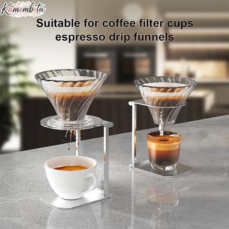 Suporte Para Cafeteira kam , Portátil E Dobrável Máquina De Café Expresso De Escritório Com Base ka