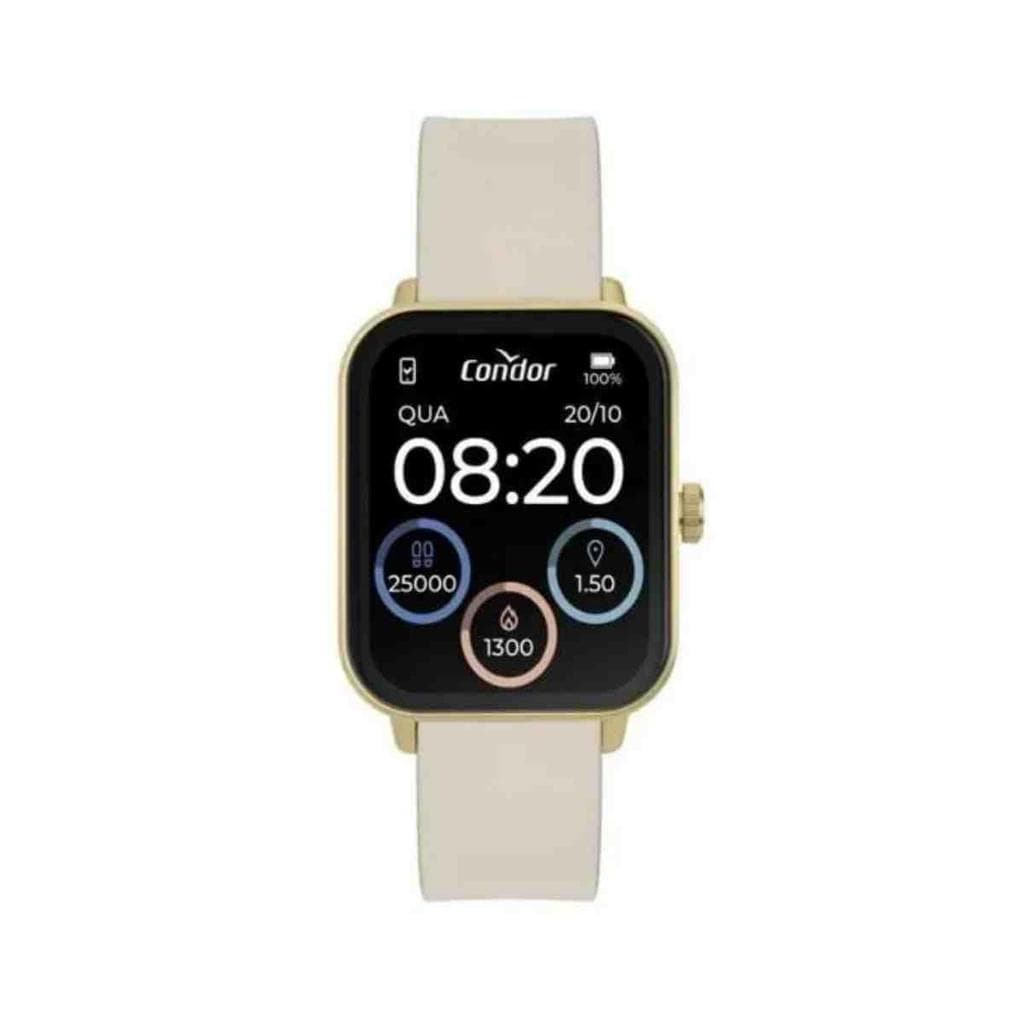 Relógio Smartwatch Condor Dourado Unissex COSMART1AE/8X 