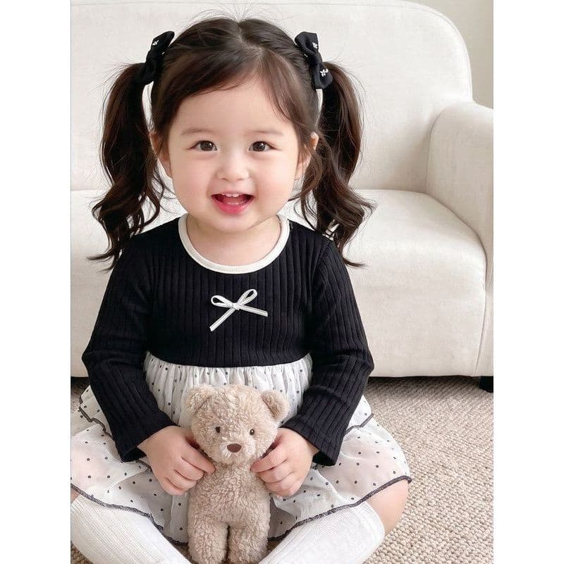 [Fulaiman] Roupas de bebê menina estilo outono estilo coreano roupas de bebê macacão de bebê estilo ocidental macacão de