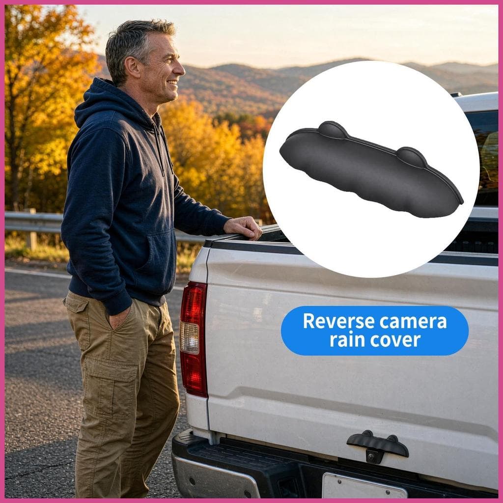 Capa De Câmera De Backup , Lente De Ré , Proteção Contra Chuva , Visão Traseira Do Carro , Para Viagem De Estrada , Diar