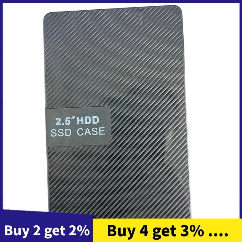 Gabinete De Disco Rígido Externo USB-C Para Dispositivos De Armazenamento SSD Sata HDD De 2.5 "