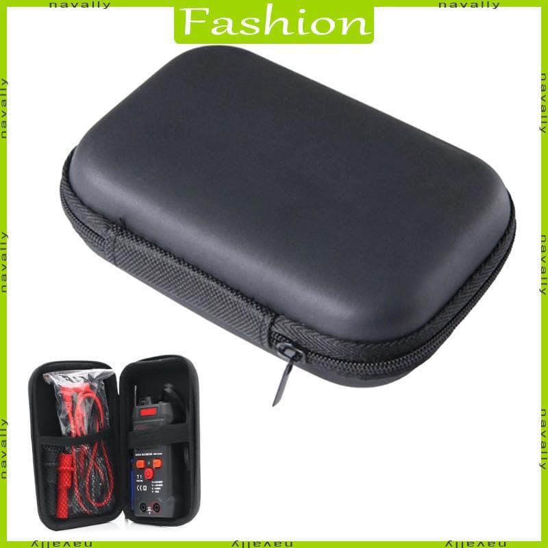 nava Preto Multi-Função Multímetro Saco À Prova Dwaterproof Choque Carry Case Para Digital Armazenamento Electri