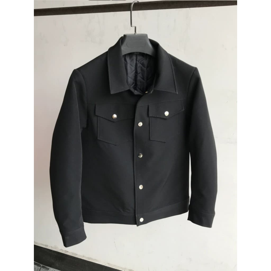 Jaqueta masculina lapela jaqueta primavera outono All-Match curto bonito Casual topo masculino pequeno topo